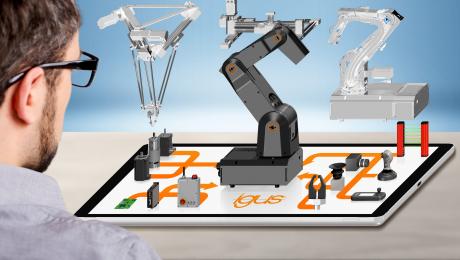 Vom „Rohboter“ zum Roboter: Low Cost Automation mit igus Kunststoffarm und Online-Marktplatz-Modell