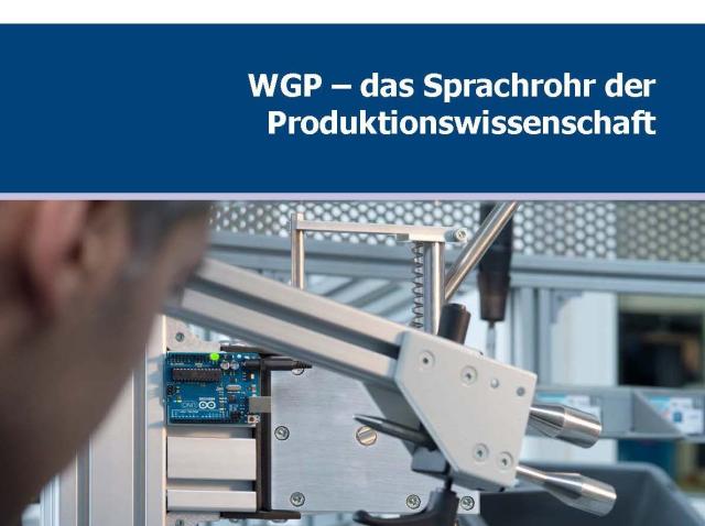 Neue Broschüre: Die WGP stellt sich vor