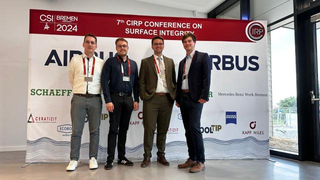 CIRP CSI Bremen – IFW stellt neueste Ergebnisse zur Randzonenfunktionalisierung vor 