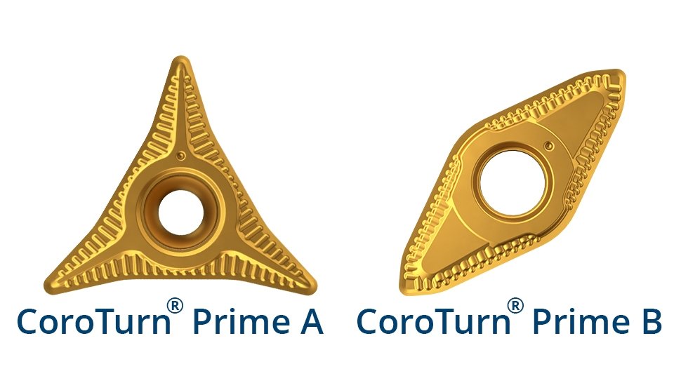 Die CoroTurn Prime A&B Schneidplatten von Sandivik Cormant zeichneten sich bei dem Benchmarking durch fünffaches Zeitspanvolumen und dreifache Werkzeugstandzeit aus.