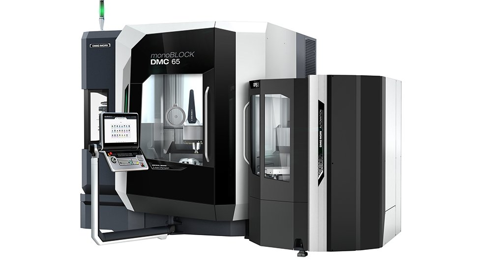 Als Weltpremiere stellt DMG Mori die „DMC 65 monoBLOCK 2. Generation“ vor. 